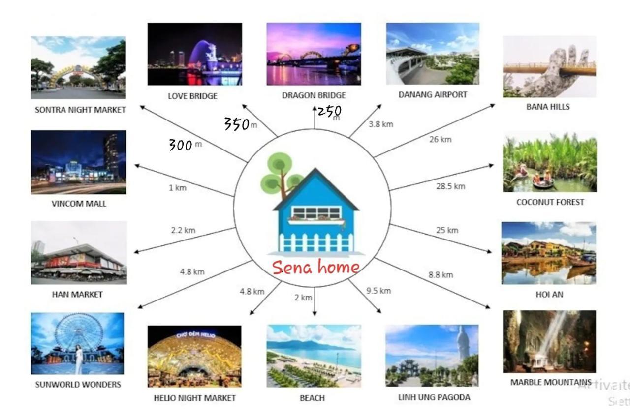 Sena 3*3*near Dragon Bridge*han River Da Nang